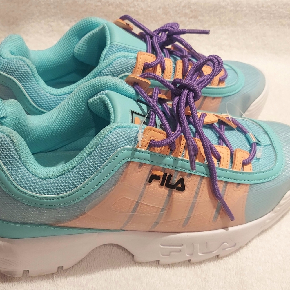 Filla Disruptor II Monomesh Platform Sneakers size 9.5 Brand New no box - Picture 3 of 13